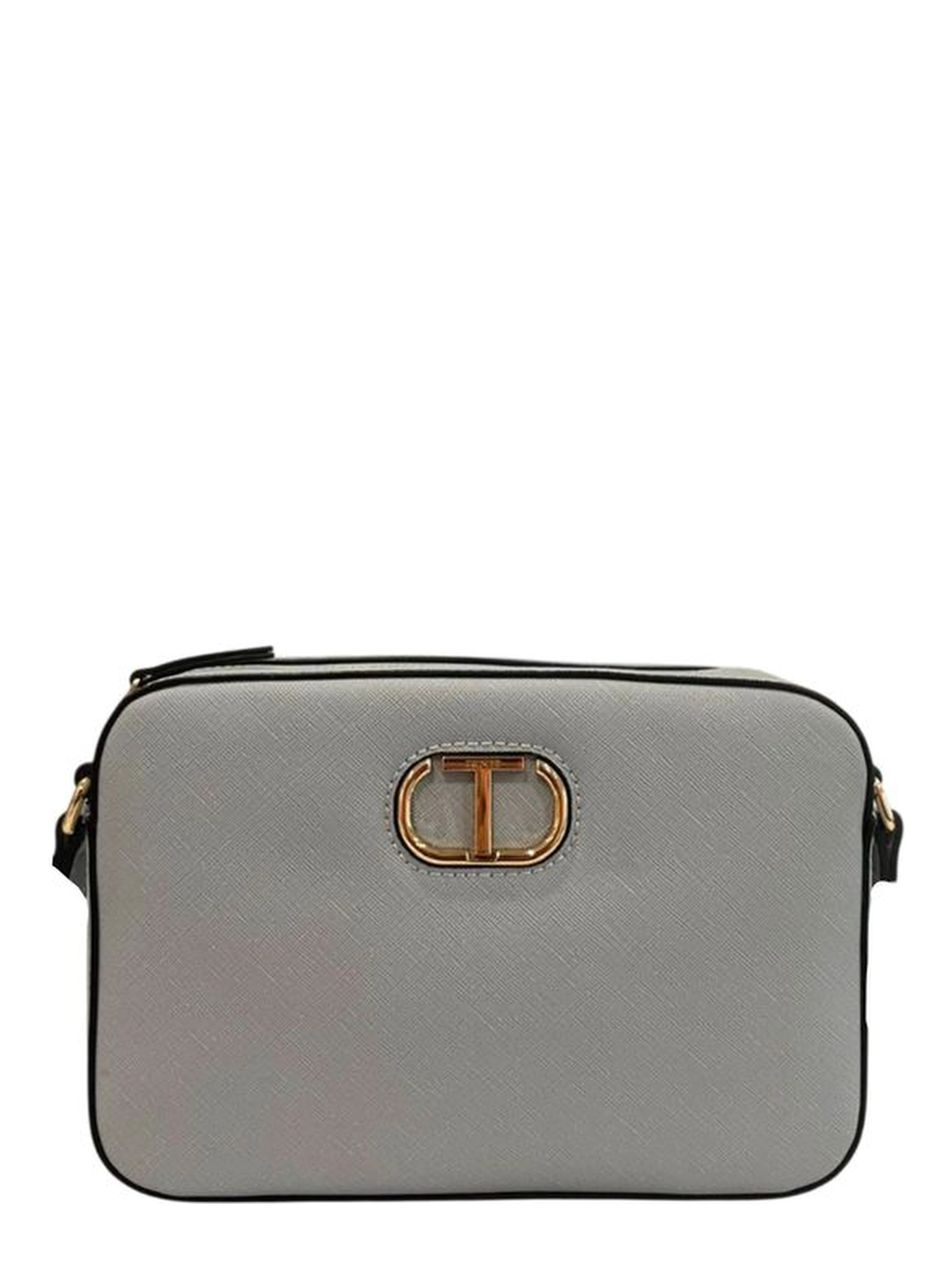Blue PU Women Crossbody Bag