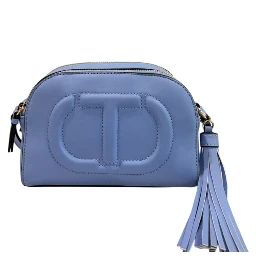 Blue PU Women Crossbody