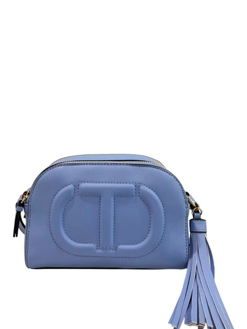 Blue PU Women Crossbody