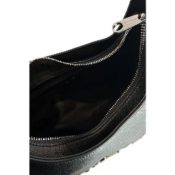 Black PU Women Shoulder Bag