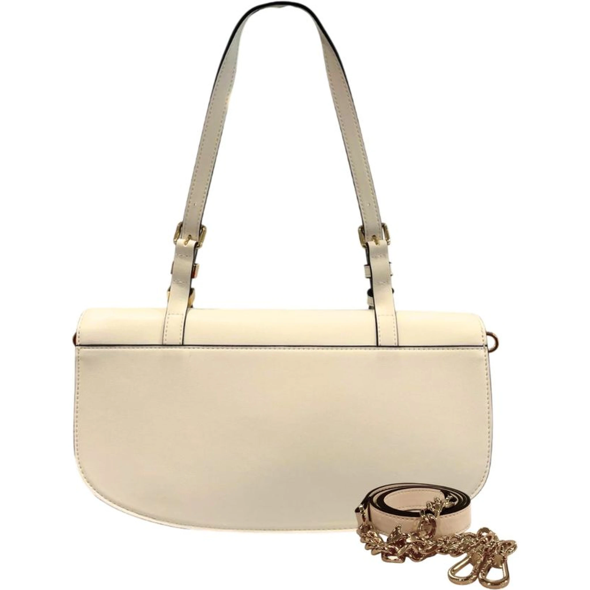 White PU Women Shoulder Bag