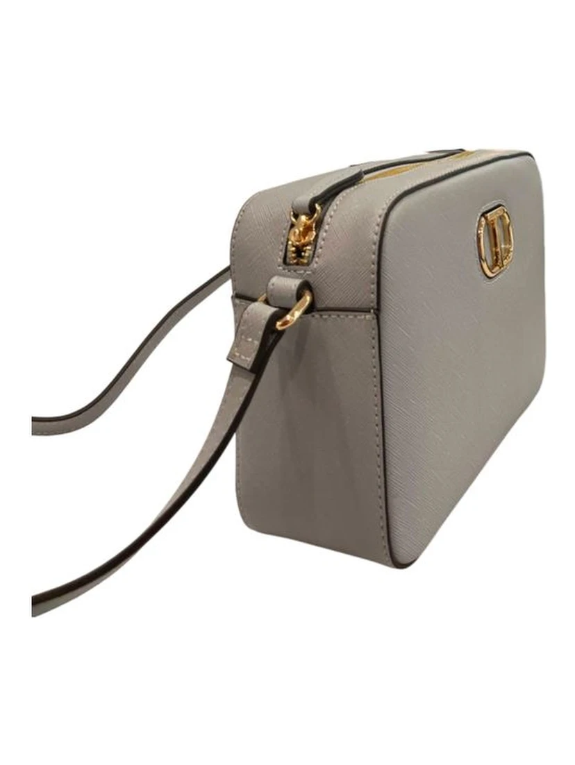 Blue PU Women Crossbody Bag