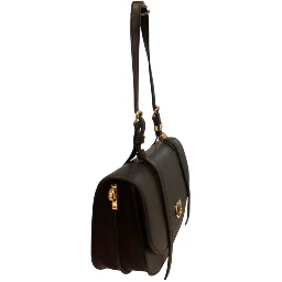 Black PU Women Shoulder Bag