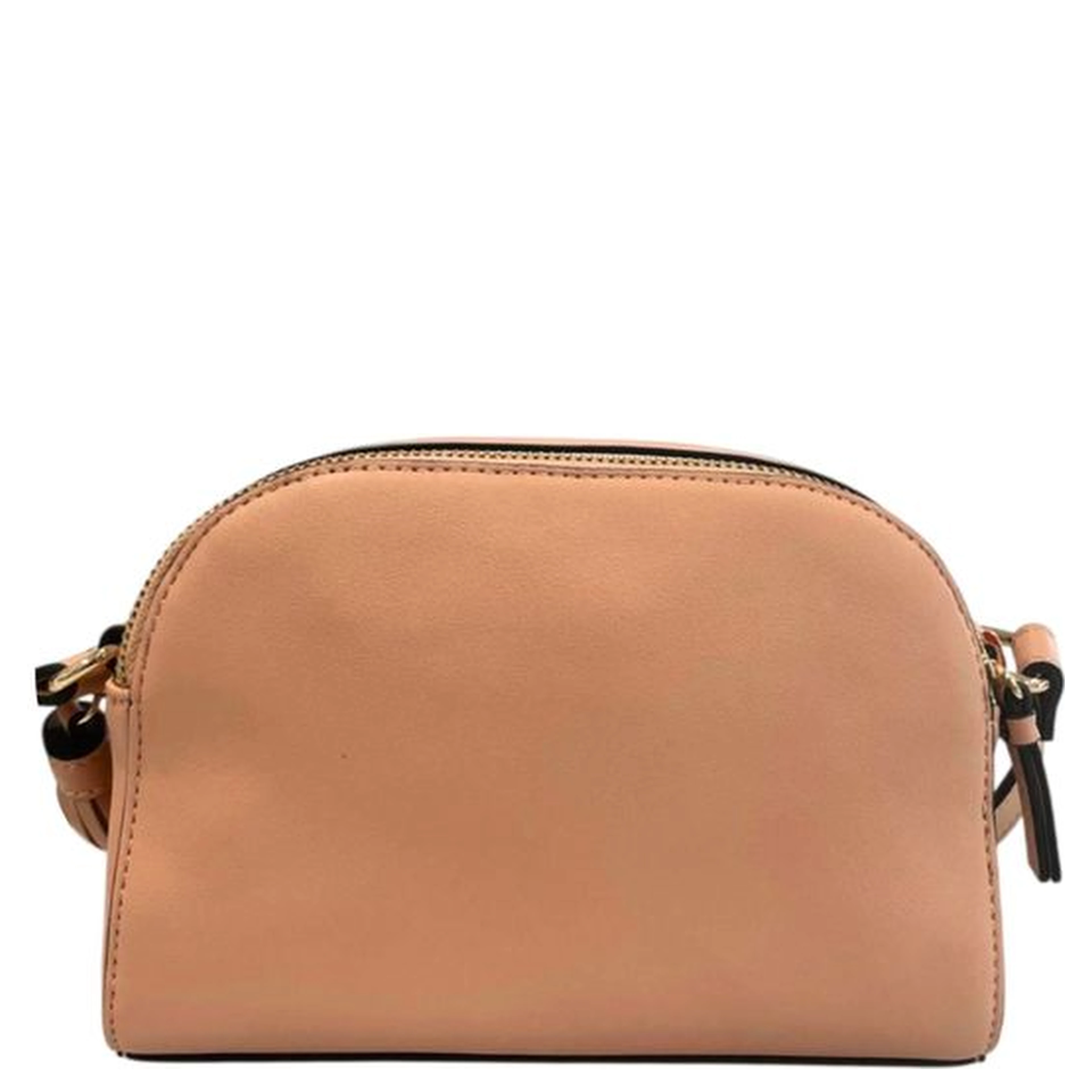 Pink Faux Leather Women Crossbody