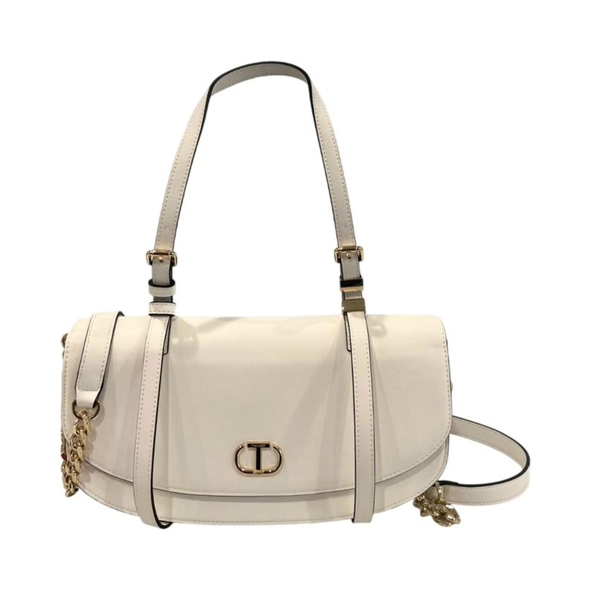 White PU Women Shoulder Bag