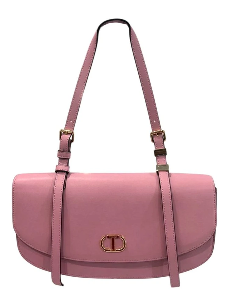 Pink PU Women Shoulder Bag