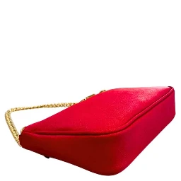 Red PU Women Crossbody Bag