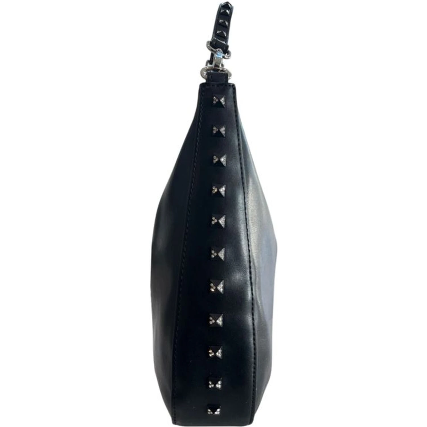 Black PU Women Shoulder Bag