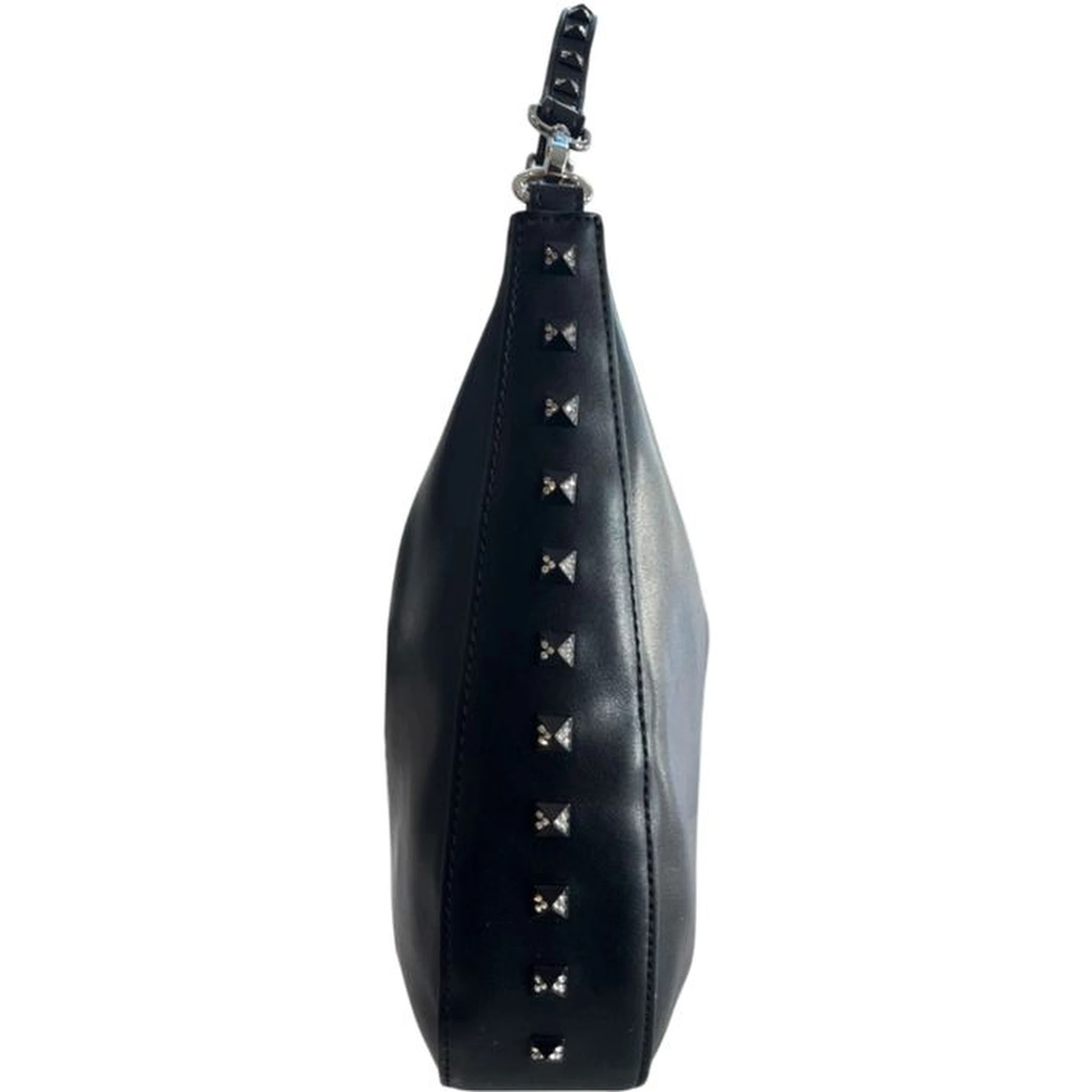 Black PU Women Shoulder Bag