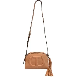 Pink Faux Leather Women Crossbody