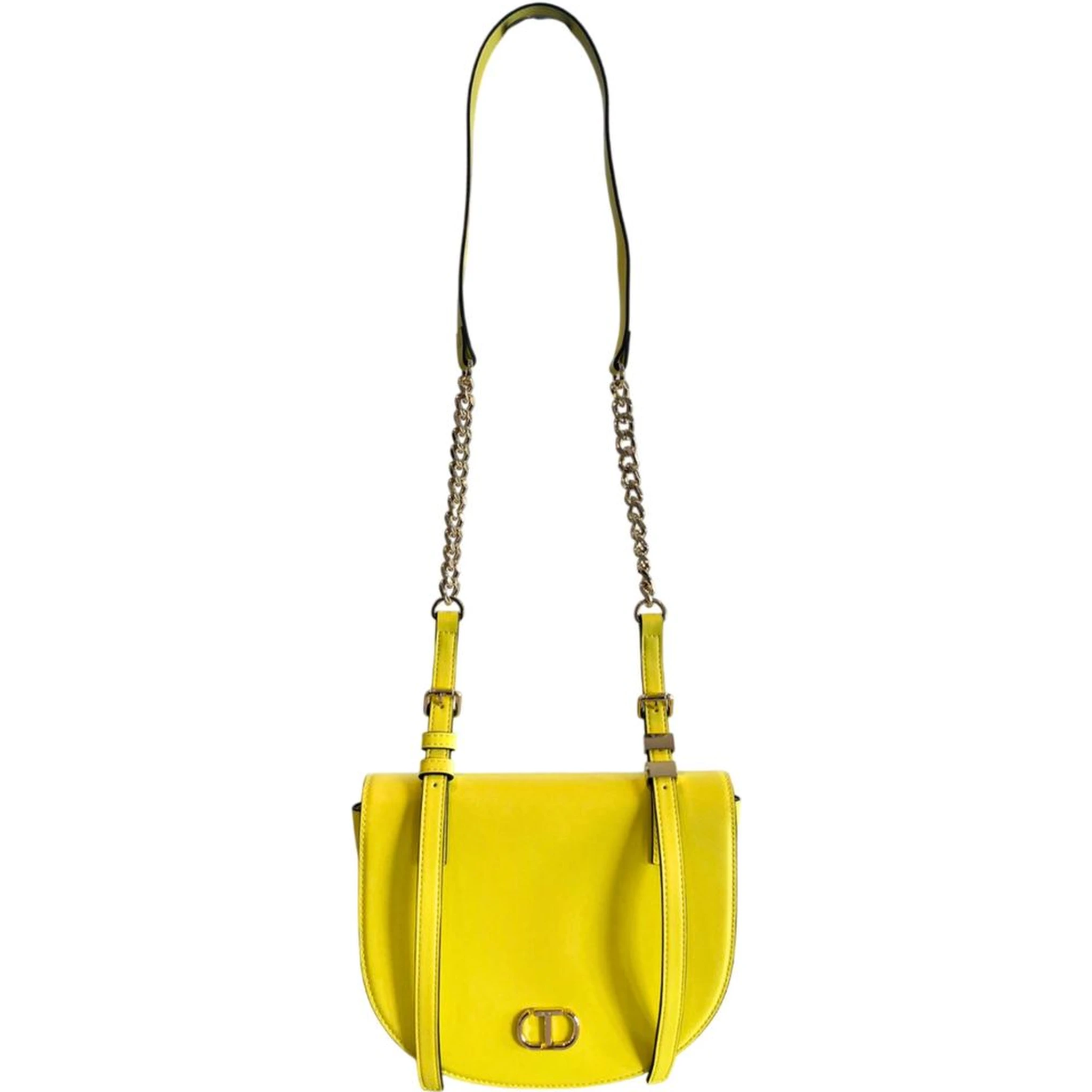 Bicolor Polyethylene Crossbody Bag