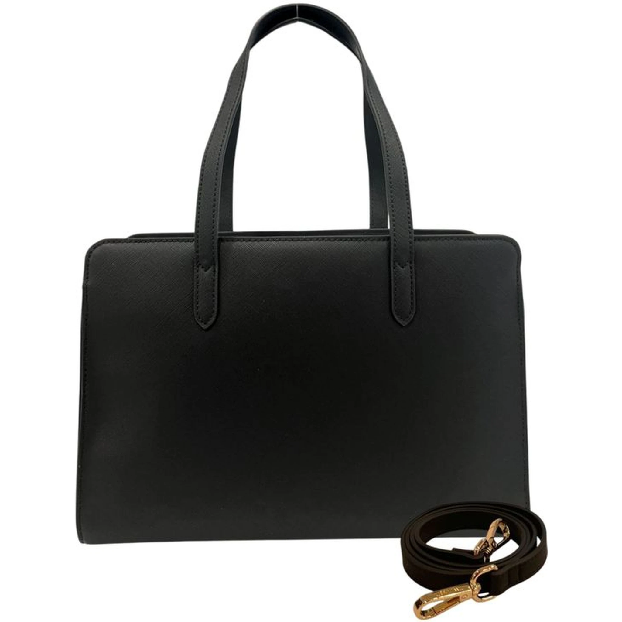 Black PU Women Shoulder Bag
