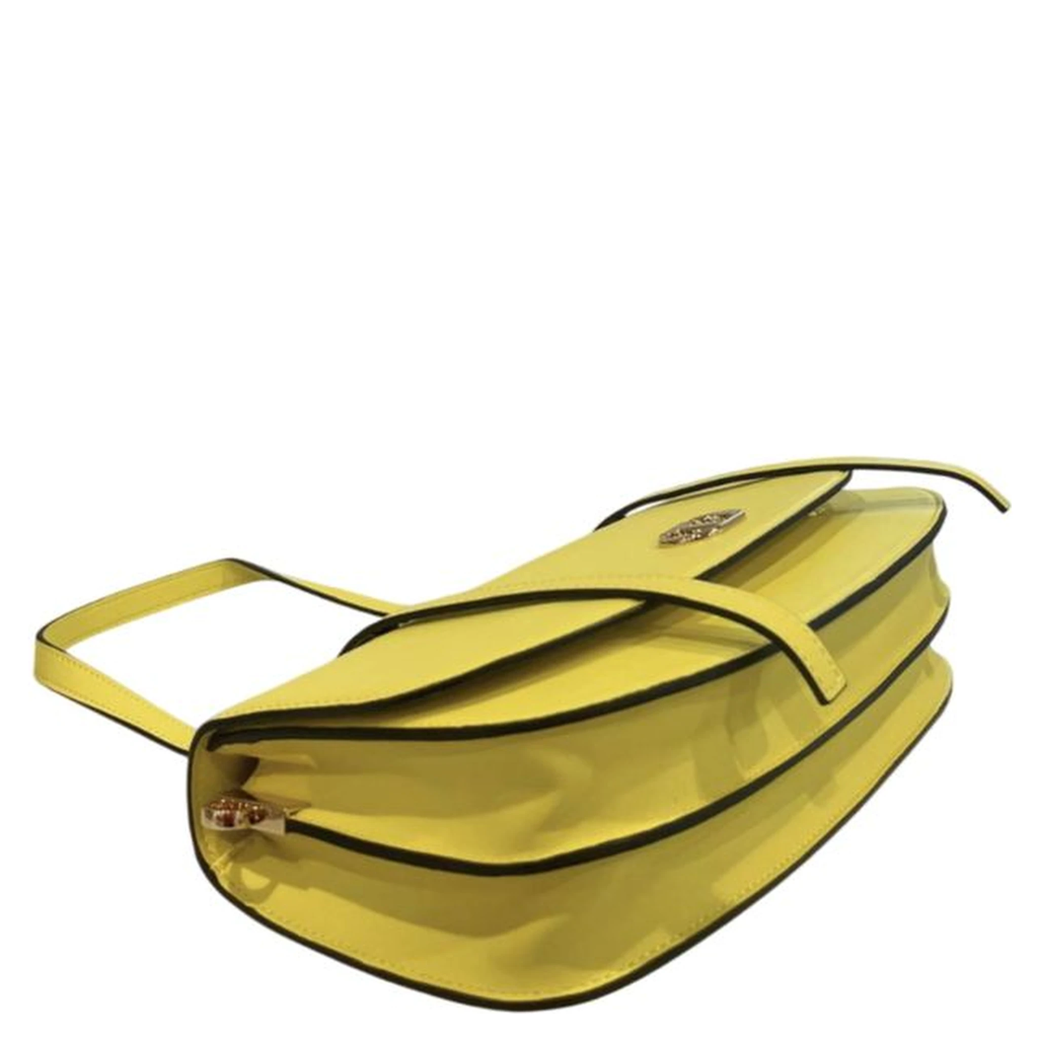 Yellow PU Women Shoulder Bag