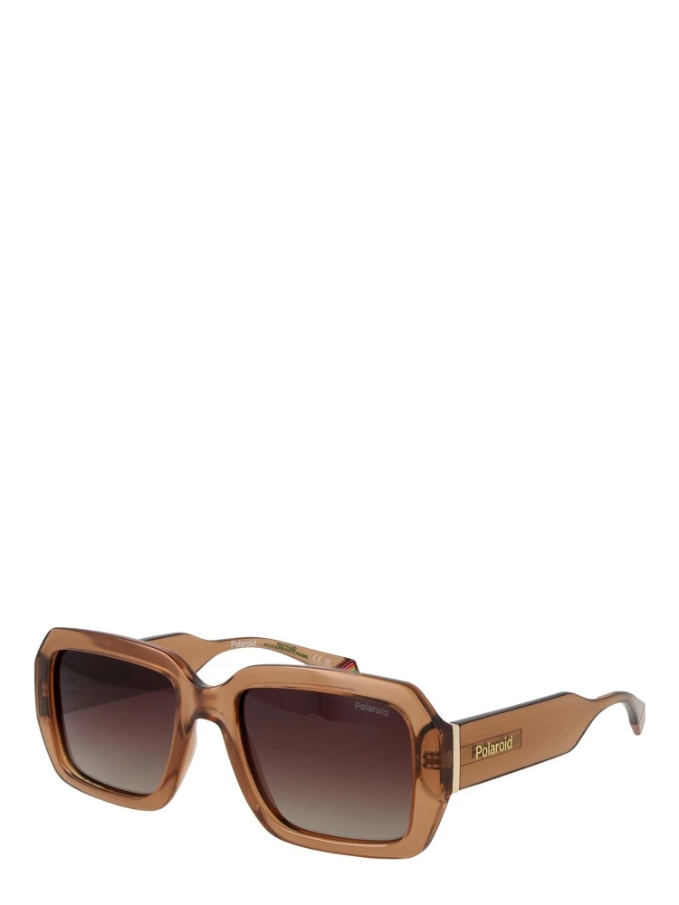 Brown Polycarbonate Sunglasses