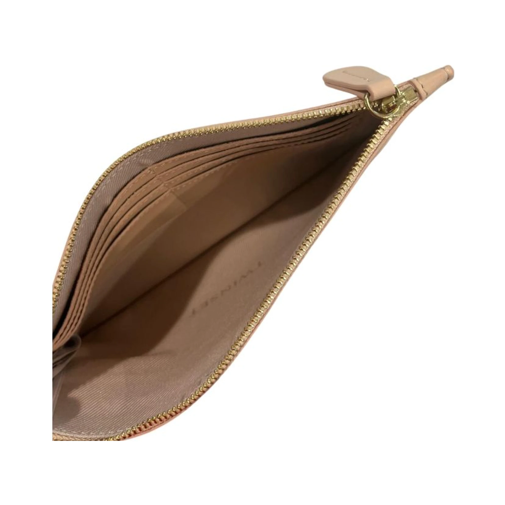 Pink Polyurethane Women Clutch