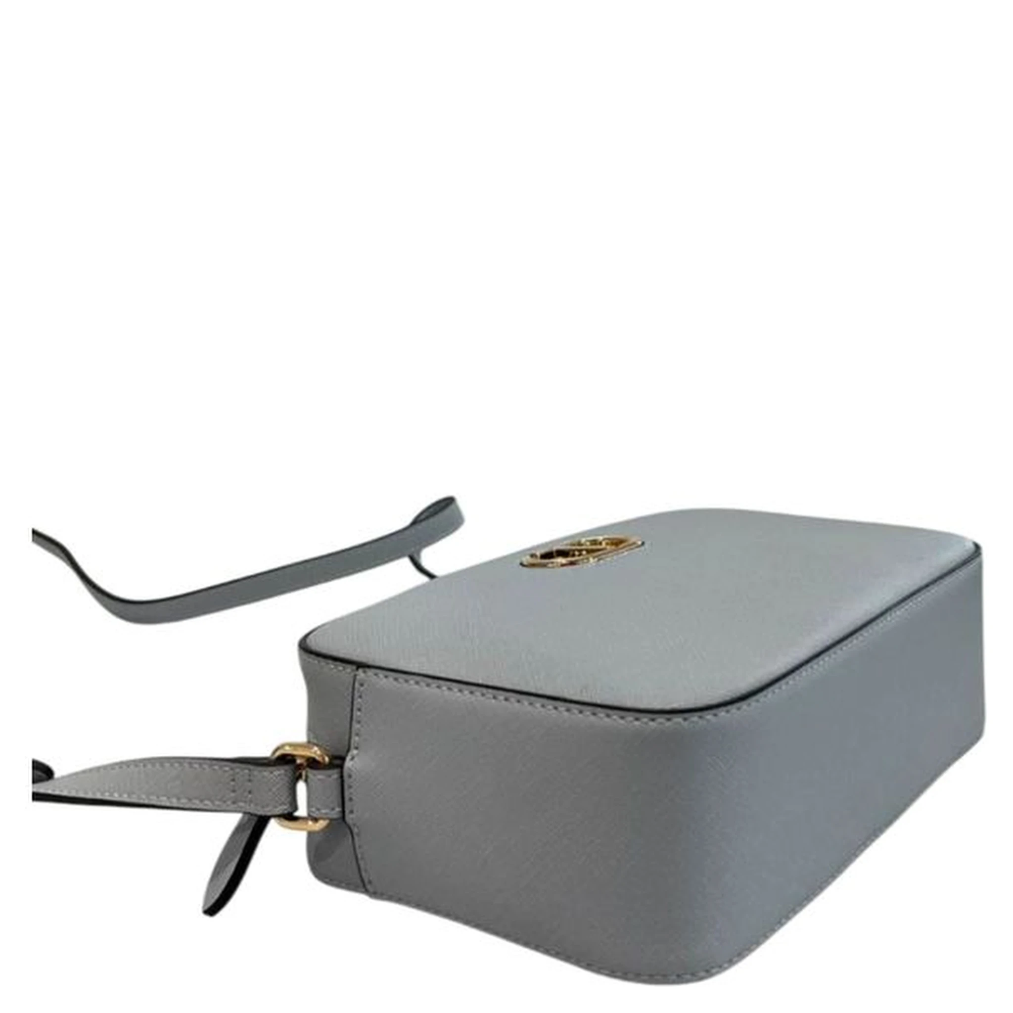 Blue PU Women Crossbody Bag