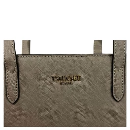 Grey PU Women Shoulder Bag
