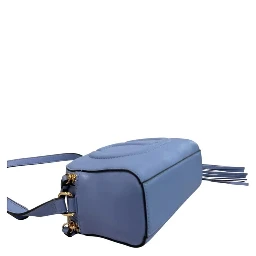 Blue PU Women Crossbody