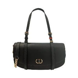 Black PU Women Shoulder Bag