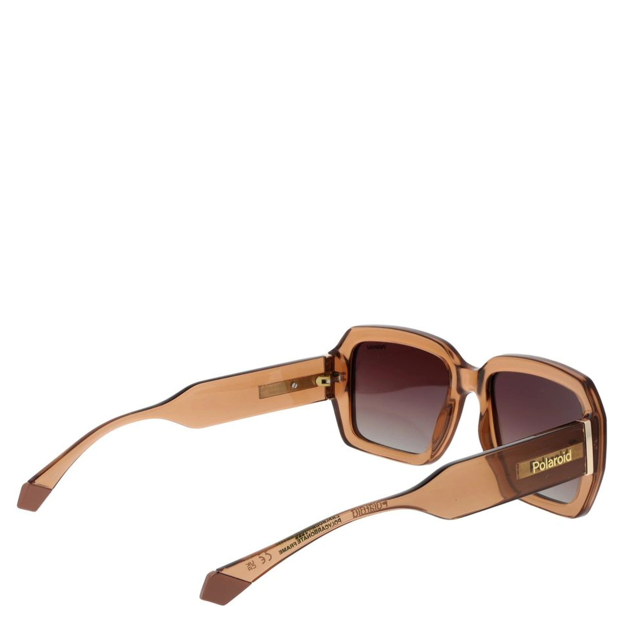 Brown Polycarbonate Sunglasses