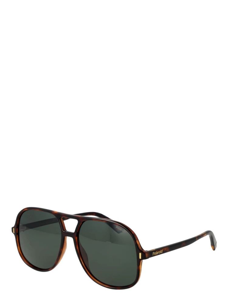 Brown Polycarbonate Sunglasses