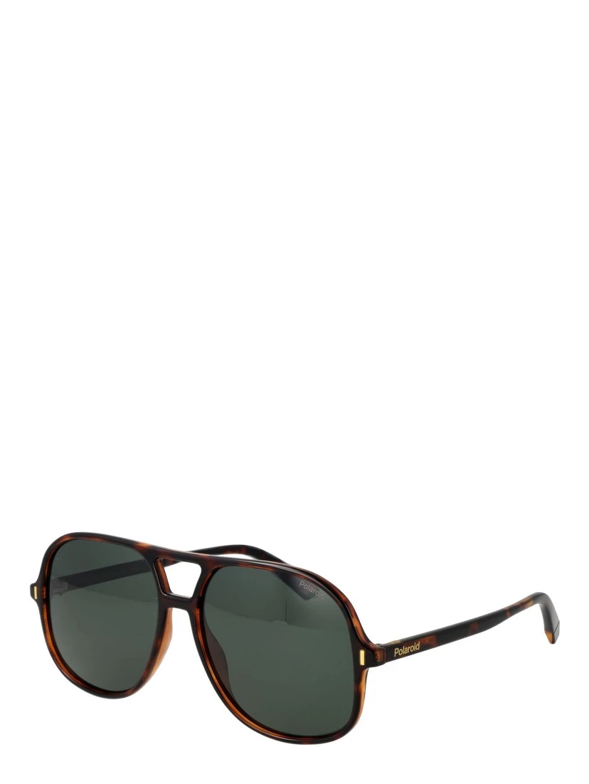 Brown Polycarbonate Sunglasses