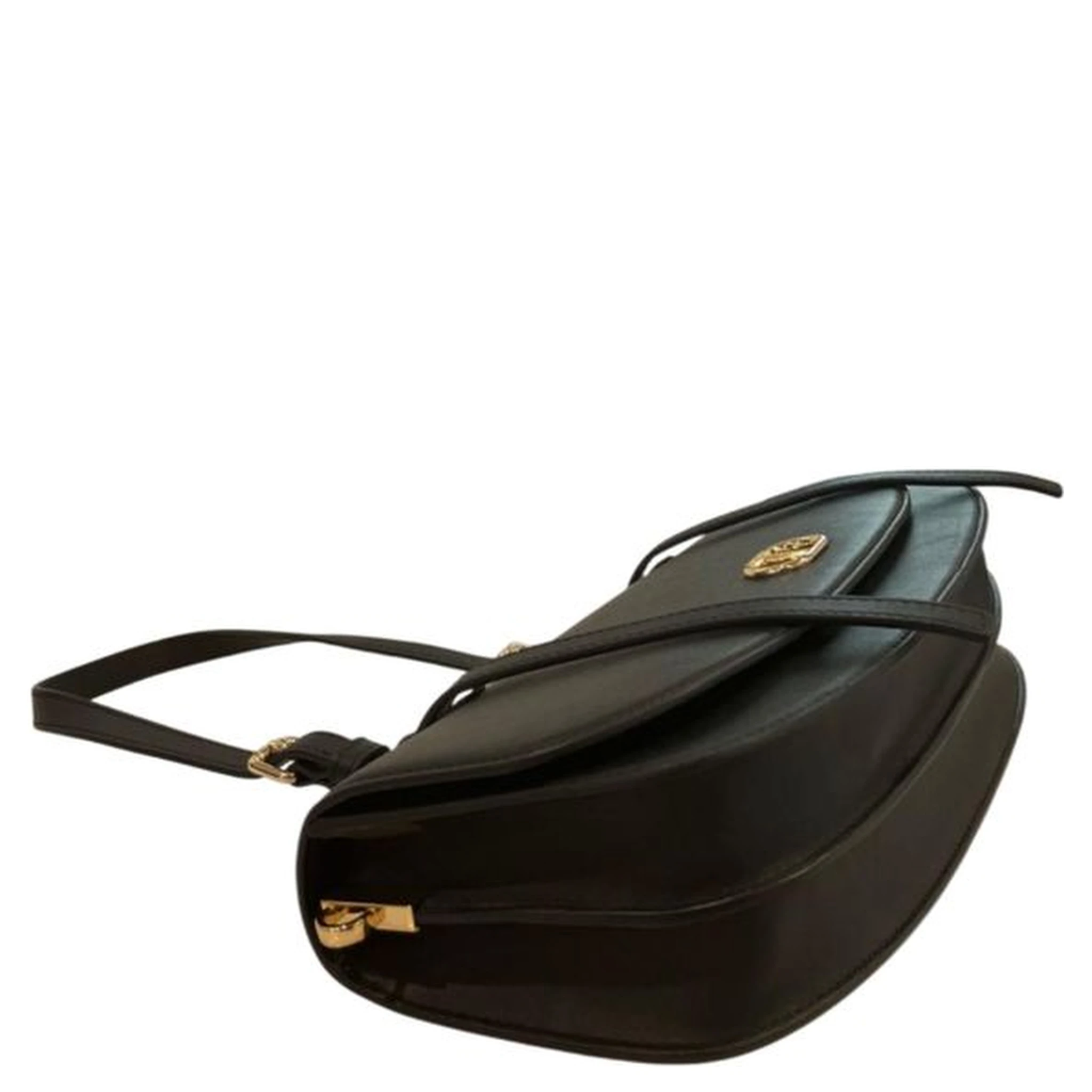 Black PU Women Shoulder Bag