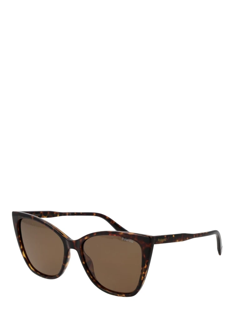 Brown Polycarbonate Sunglasses
