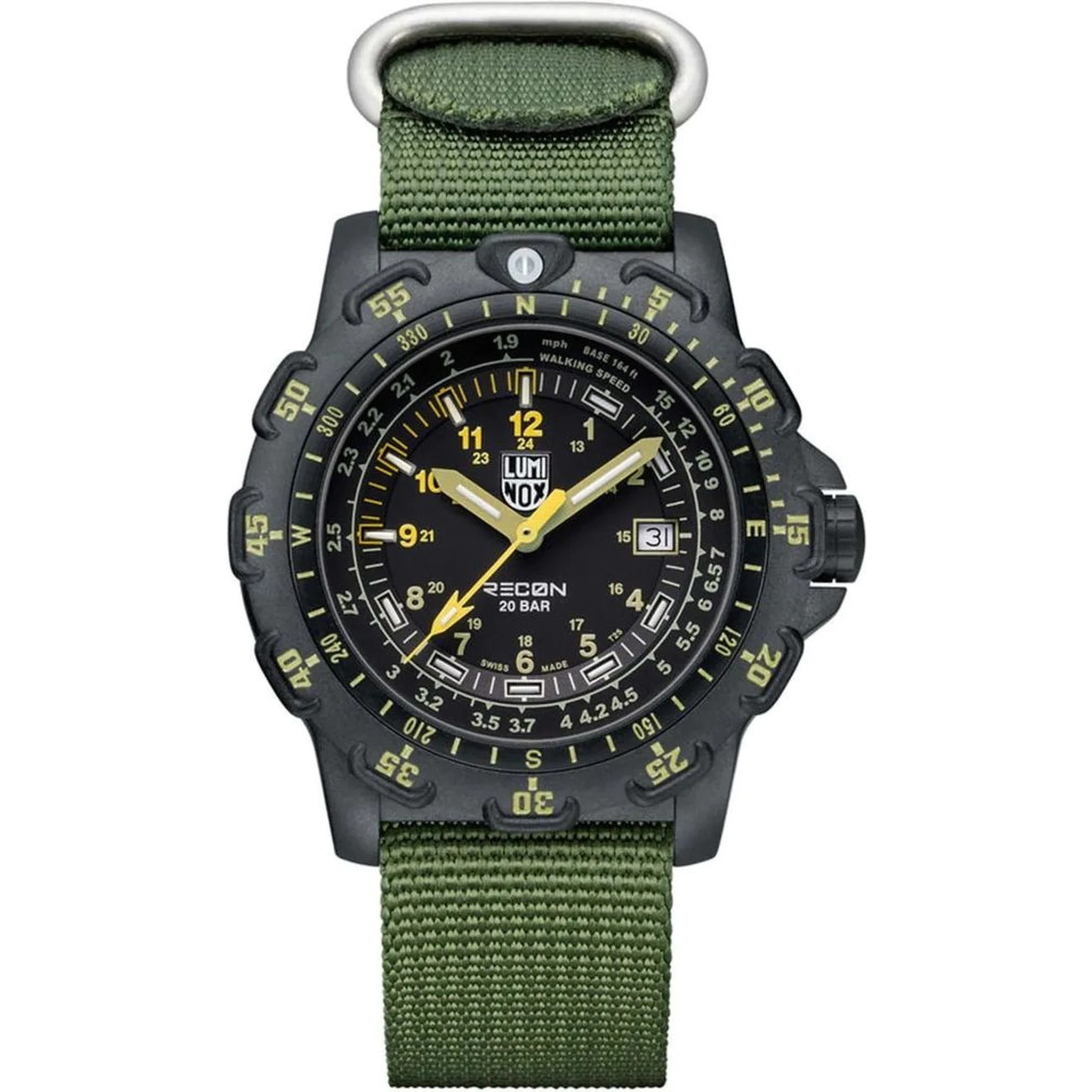 Bicolor Nylon Sport Watch