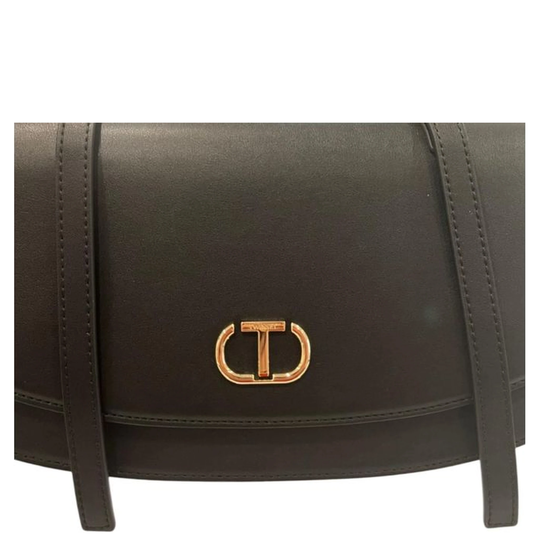 Black PU Women Shoulder Bag