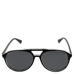 Black Polycarbonate Sunglasses