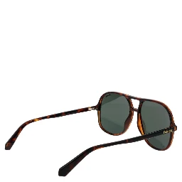 Brown Polycarbonate Sunglasses
