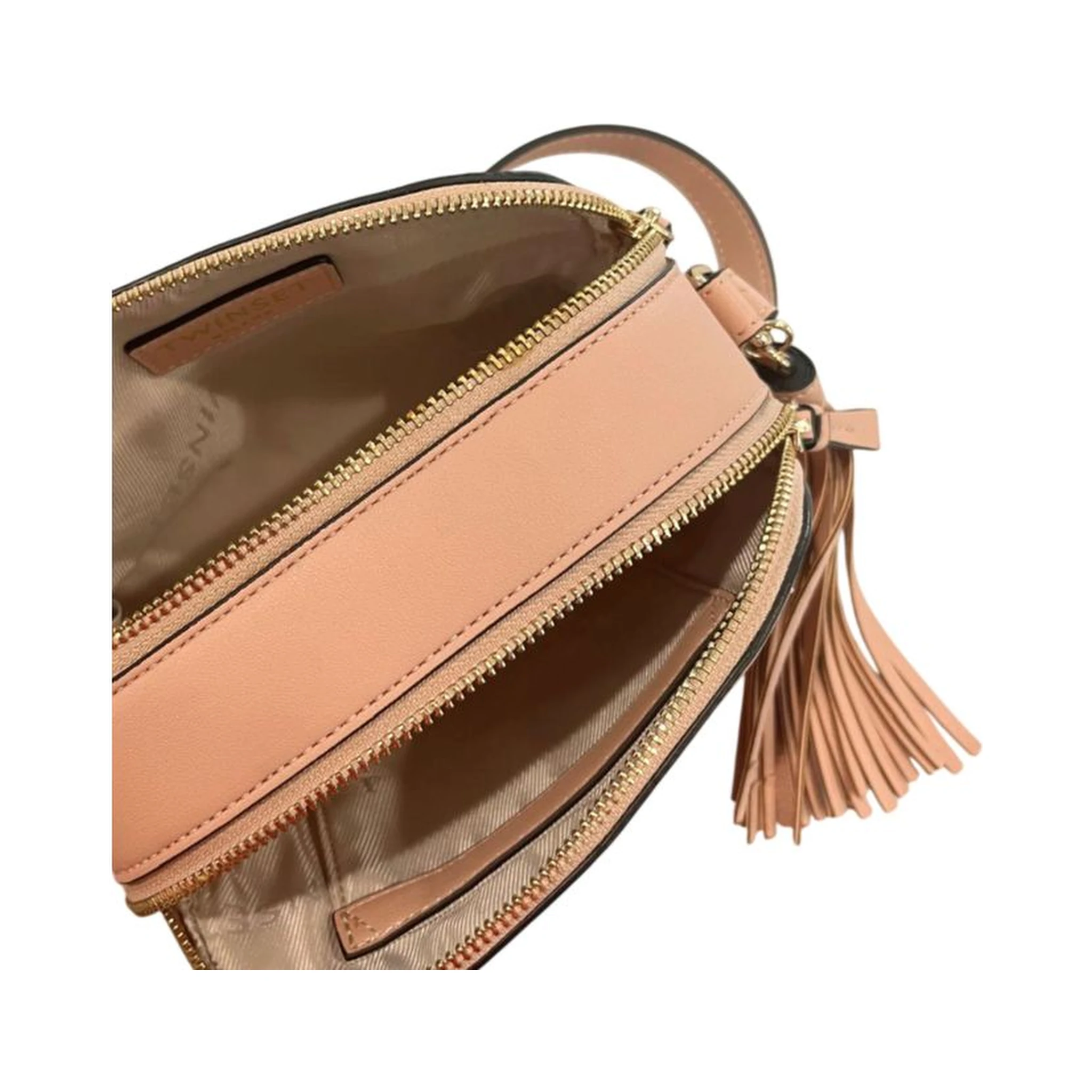 Pink Faux Leather Women Crossbody