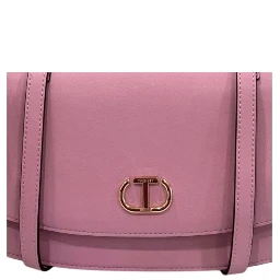 Pink PU Women Shoulder Bag