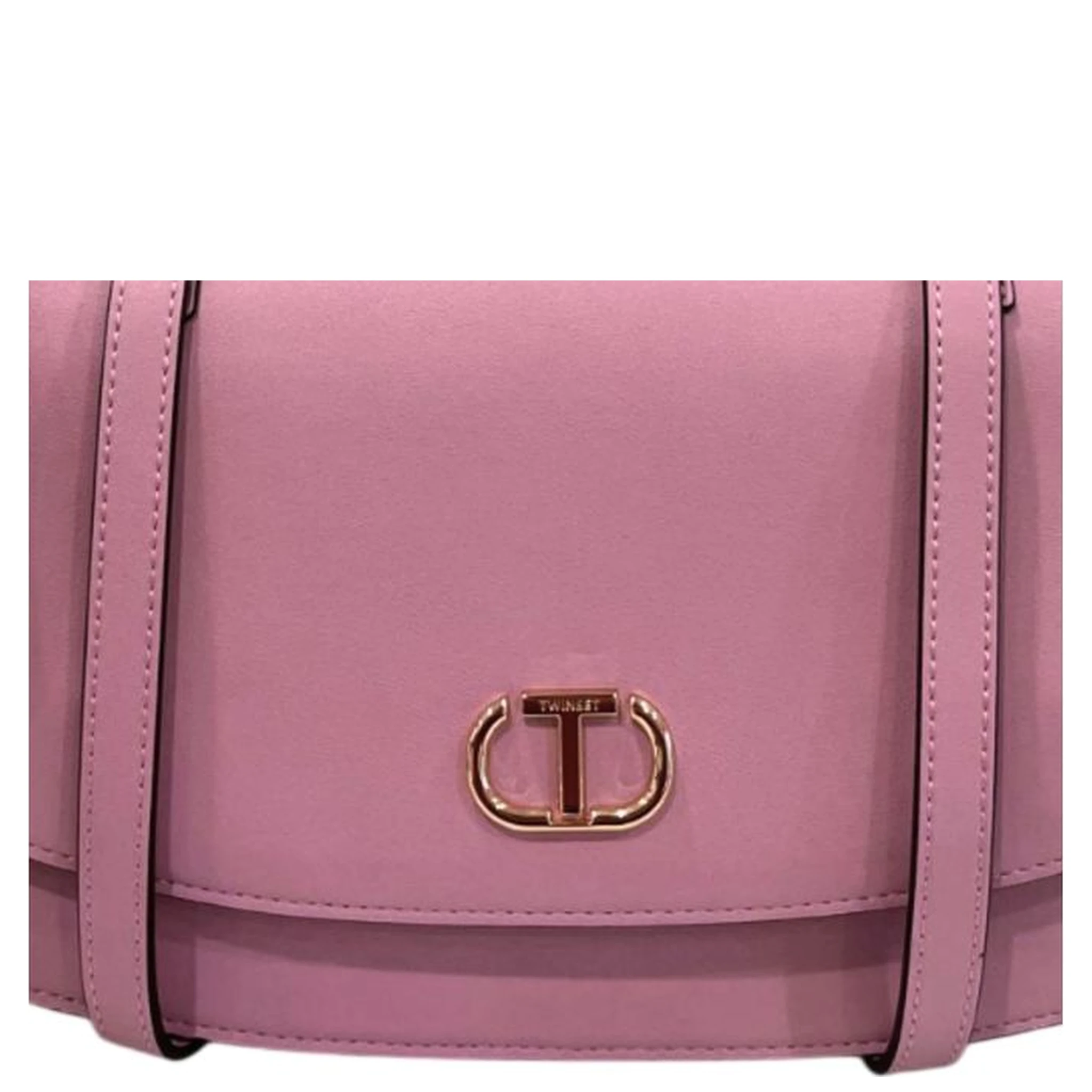 Pink PU Women Shoulder Bag