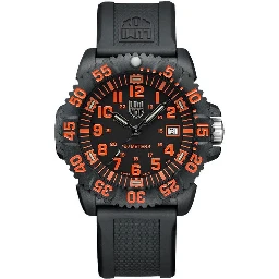 Black Resin Sport Watch