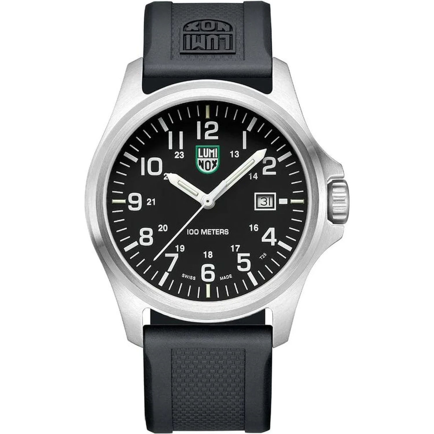 Black Resin Dress Watch