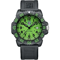 Black Resin Sport Watch