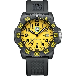 Black Resin Sport Watch