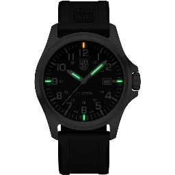 Black Resin Dress Watch