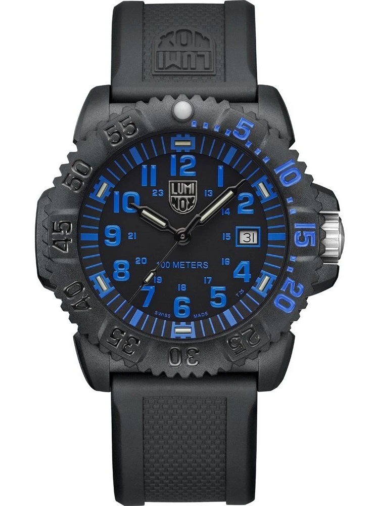 Black Resin Sport Watch