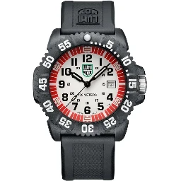 Black Resin Sport Watch