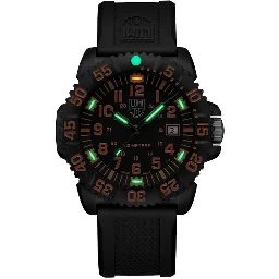 Black Resin Sport Watch