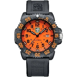 Black Resin Sport Watch