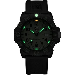 Black Resin Sport Watch