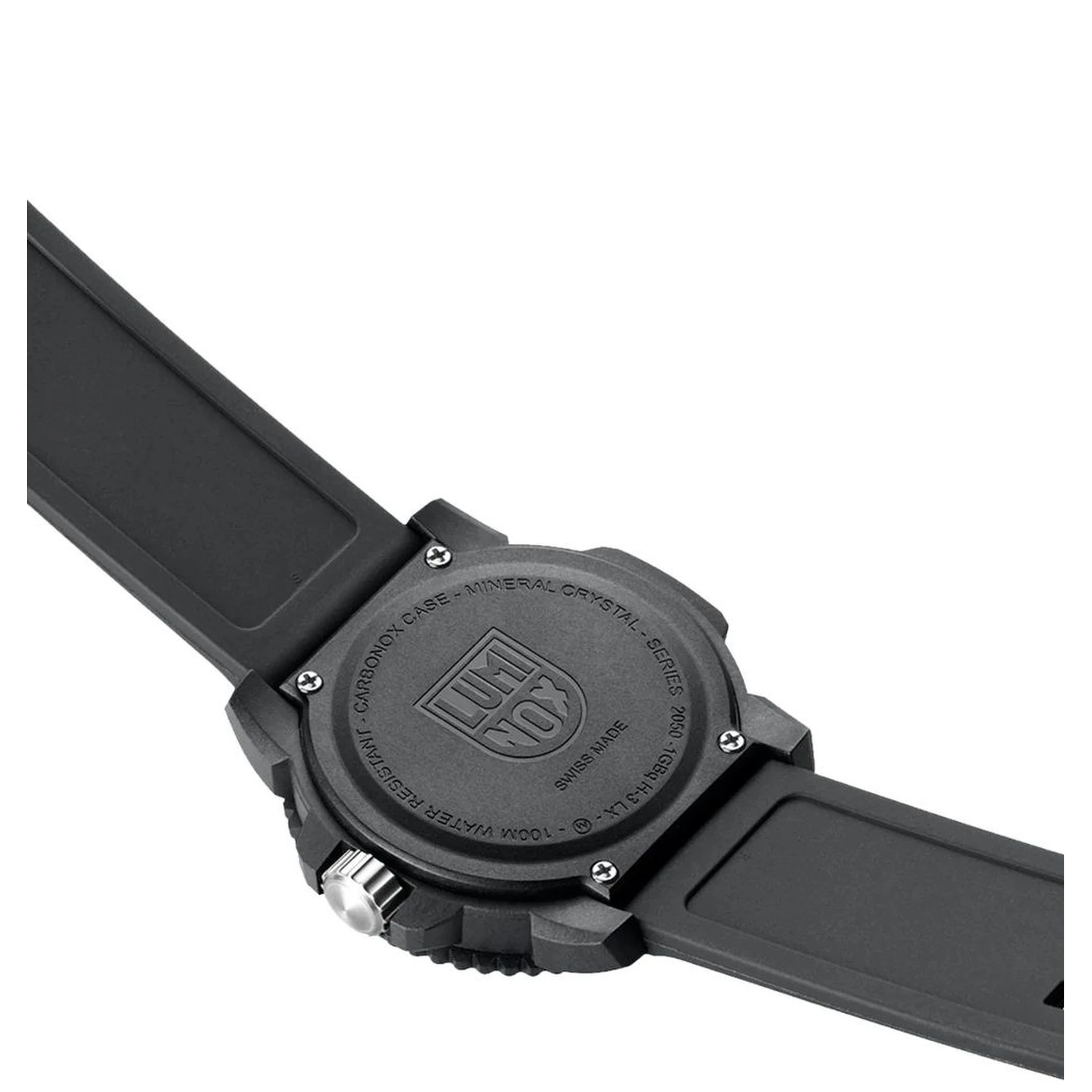 Black Resin Sport Watch