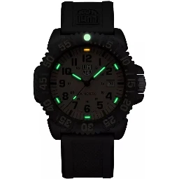 Black Resin Sport Watch