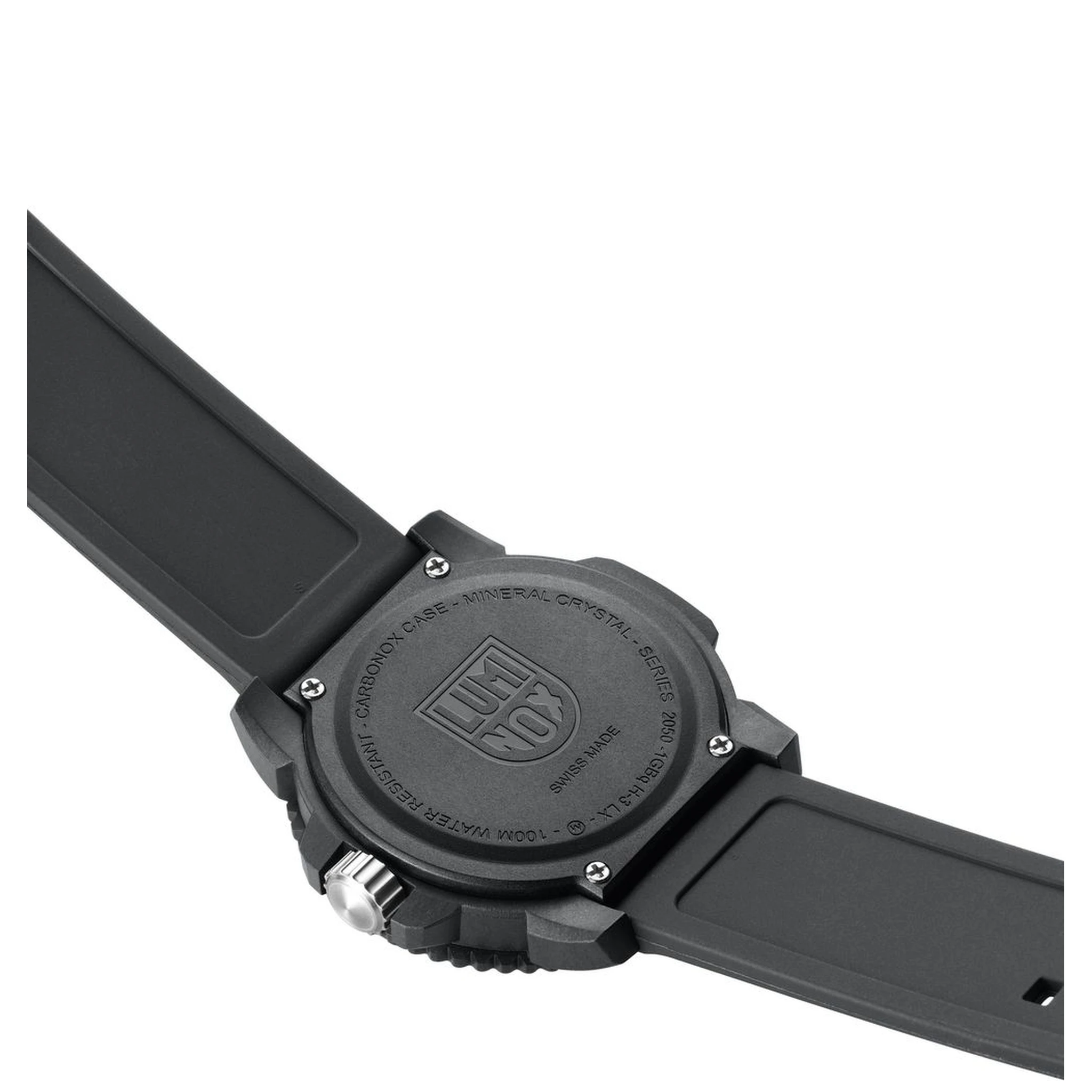 Black Resin Sport Watch