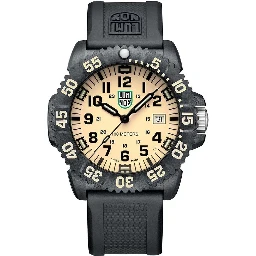 Black Resin Sport Watch