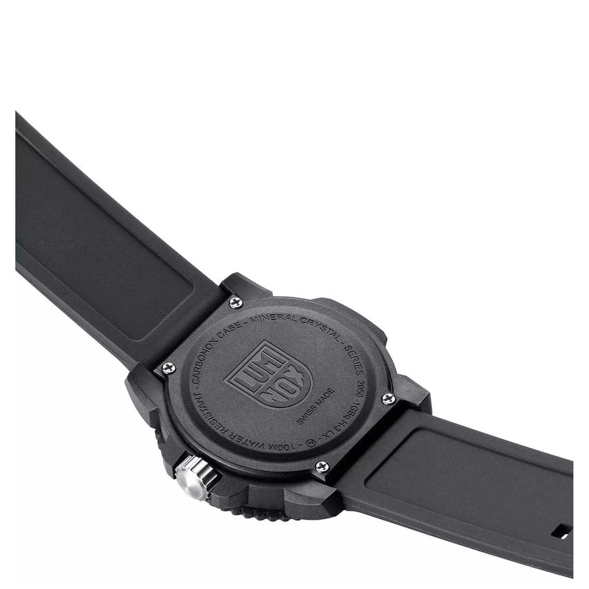 Black Resin Sport Watch